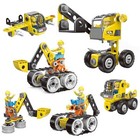Educational Building Toys Stem Learning Kits  6 In 1 Construction Blocks For 
