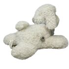 Eden Musical White Lamb Plush Wind Up Mary Had A Little Lamb Blue Bow Vintage