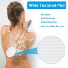 17 5in Long Lotion Applicator Back Bath Brush Body Tanning Skin Cream Or Lotions
