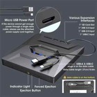 External Cd Dvd Drive Usb 3 0 Writer Burner Player For Pc Laptop Windows 11 10