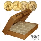 50 Direct Fit Airtight A26 Coin Holders Capsules For Presidential  1   qty  50 