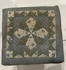 Vintage Solid Wood Upholstered Vanity Bench Footstool Seat