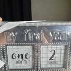 Nos Okie Dokie My First Year Picture Frame 0-12 Months In Gift Box Baby Shower