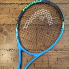 Head Ti  Instinct Comp Tennis Racquet 105 In 4 1 4 -2 Racket Blue White Grip