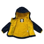 Cat   Jack Space Dinosaurs Stars Blue   Yellow Hooded Jacket Size 18 Months 