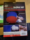 Franklin Ping Pong Paddles 2 Player Table Tennis Set Paddle Kit Sports