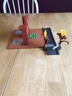 Mattel Disney And Pixar Cars On The Road Red s Fire Station Incomplete