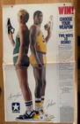 1982-83 Boston Celtics Yearbook And Larry Bird magic Johnson Converse Poster