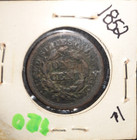 1852  Large One Cent Braided Hair Very Nice Coin