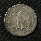 1875-s Silver Twenty Cent Piece San Francisco Mint Fine Condition