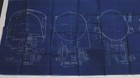 Chesapeake   Ohio C o T1 Locomotive Elevation Sections Blueprint 1930 122 