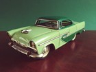 1950 s Alps Japan Tin Friction Plymouth Belvedere Tinplate W  Or  Box