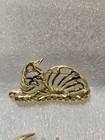 Vintage Cat Pin Brooche Lot Of 8 Signed Ajc - All In Excellent Condition  cp6 