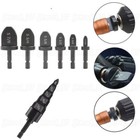 7pc Swaging Tool Drill Bit Set Air Conditioner Copper Pipe Flaring Tube Expander