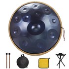 Handpan Drum In D Minor 12 Notes 22 Inche Steel Drum Percussion Instrument