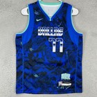 Luka Doncic Dallas Maverick Jersey Shirt Boys Large Blue Rookie Of The Year Nike