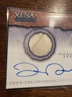 Lucy Lawless Xena Warrior Princess Autograph Costume Worn Ac4 Card Archives Rare