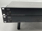 Lot Of 2 Cisco Sg350-28p-k9 24-port Gigabit Poe Managed Switch
