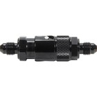 -4 An Aluminum Quick Disconnect Fitting - Allstar Performance - Black