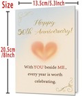 50th Anniversary Card Gifts For Couple Husband Wife   Funny 50 Year Wedding A   