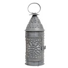 New Primitive Mini Punched Tin Lantern Revere Candle Holder Lamp 9 