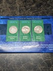 Three Centuries Of American Nickels 1898 Liberty Head  1925 Buffalo  2005 Bison