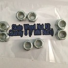 Set Of 8 Roller Skate Wheel Axle Lock Nuts  Size 7mm 
