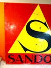 Sandoz Original Vtg Metal Plate Table 50x50cm Sign Chemicals Factory Hofmann Lsd