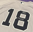 Authentic Game Used Didi Gregorius  18 Signed New York Yankees Jersey 46