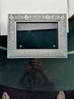 Silver-toned Jewelry Display Box With Glass Lid