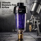 Air Compressor Dryer Desiccant Filter In-line Moisture Water Trap Air Tool 1 4 