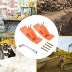 Tractor Bucket Protector Snow Plow Easy Installation Ski Edge Protector