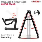 5 Core Guitar Stand Pair A Shape Foam Arm Rubber Pad For Acoustic Electric Bass
