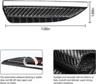 2pcs Car Side Mirror Rain Visor Eyebrow  Carbon Fiber Vehicle Rear View Mirror R