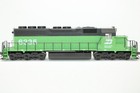 Kato Ho Scale Bn Burlington Northern Emd Sd40 Diesel Locomotive  6335