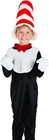 Kids Cat In A Hat Costume Boys Girls Mr Tom Black Cat Suit S - Xl  Halloween
