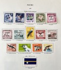Nauru New Hebrides Nz Niue Mh 1960s Collection On Pages  apx 80 Items  Mk5629