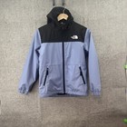 The North Face Boys  Warm Storm Waterproof Rain Jacket Blue Dry-vent  Size 12