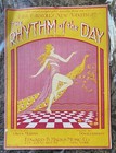 Rare 1925 The Rhythm Of The Day Fox Trot Sheet Music Earl Carroll Vanities