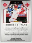 2019 Panini Chronicles  12 Shohei Ohtani Baseball Los Angeles Angels