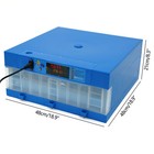 48 Eggs Incubator Automatic Digital Chicken Egg Hatcher Temperature Control