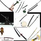 41  Metal Demon Slayer Kagura Kamado Tanjirou Samurai Sword Katana Series Anime