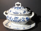 Blue Danube Covered Tureen And Underplate