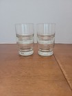 Vintage Footed Rocks Glasses   Orange Juice  Dessert Cups Set 4