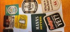 Vintage Beer Coaster Lot Of 30 Rawlings Manns Cardboard 