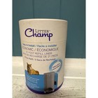 Litter Champ 3 Pack Refill Liner 21 Foot Odor-free Cat Waste System 250lr3