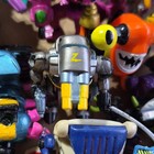 L g t i  Z-bots Action Figures Mixed Lot 1993-1994 Vintage Plastic 10  1 5 -2  