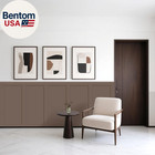 Premade Board And Batten Paintable Wainscoting Kit  Mdf Accent Wall Panel For Ki