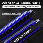 Conjurer 10 Hole Diatonic Harmonica Blues Harmonica For Adult Kids Beginner Gift