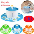 1 6l Automatic Pet Water Fountain For Cat Dog Water Drinking Bowl Dish Dispenser